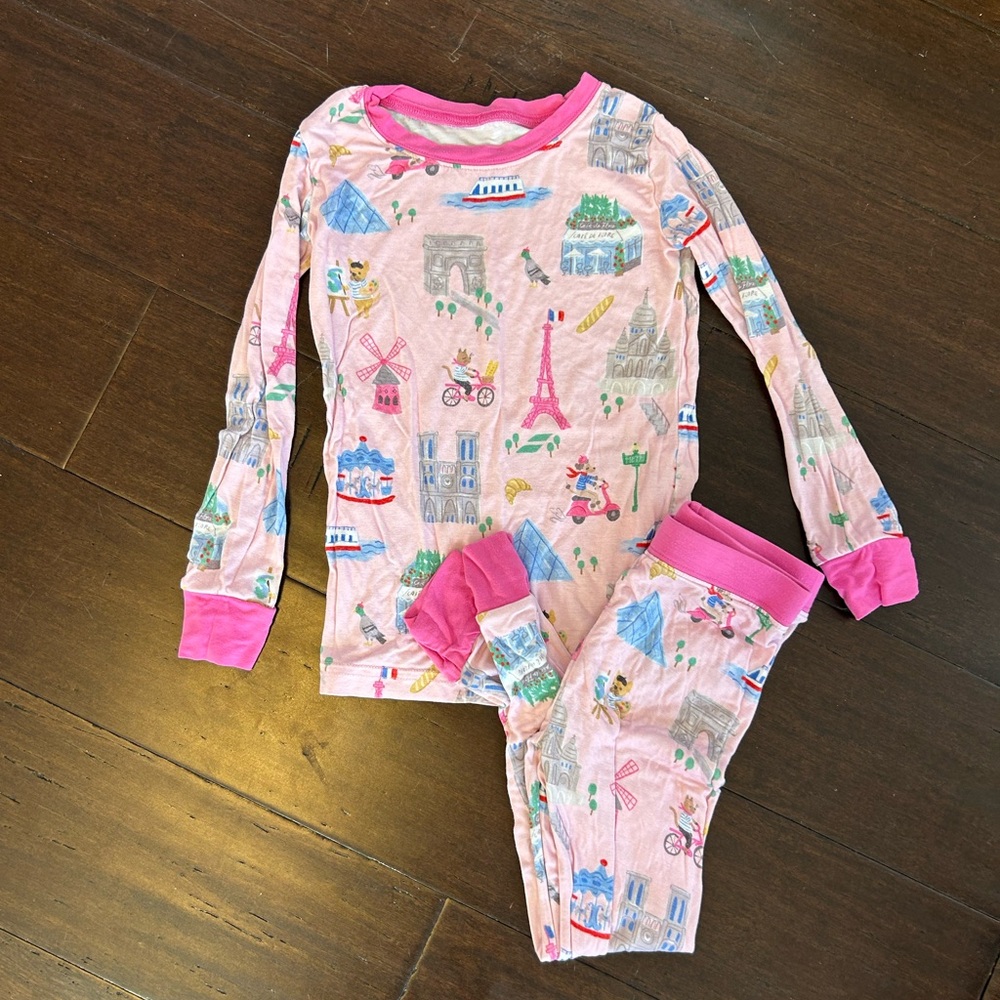 Little Sleepies Pink Paris theme